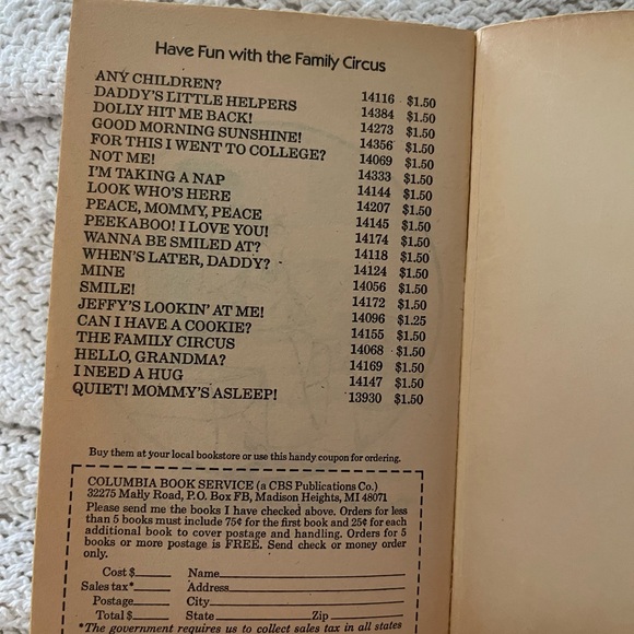 DADDY'S LITTLE HELPERS Bill Keane 1976, 1977 The Register & TribuneSyndicate - Picture 5 of 10